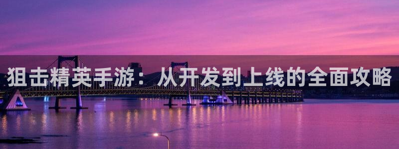 恒盛娱乐下载：狙击精英手游：从开发到上线的全面攻略